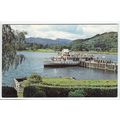 Boat at Waterhead Ambleside Cumbria Postcard SD512