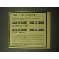 1966 The Law Society Ad - The Law Society invit...