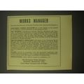 1966 Ronson Products Ltd. Ad - Works Manager