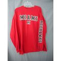 Miami University Oxford Ohio LS Crew Neck Shirt XL