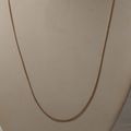 Fine Gold Cable Chain Necklace Dainty Chain 18"