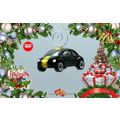 RARE BLACK NEW VW BEETLE VOLKSWAGEN CHRISTMAS O...
