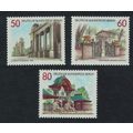 Berlin Gateways 3v 1986 MNH SG#B723-B725