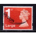 GB 2012 QE2 1st Large Letter Machin used SG U30...