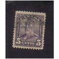 1928 canada georgev 5c f/u sg279