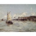 The Pier, 1922.' (Thomas Jacques Somersclaes (1...