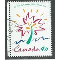 CAN 1991 40c 'CANADA DAY ' FINE USED (EBID38-864)