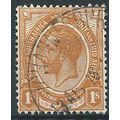 South Africa 1913 SG12a 1/- Orange-Yellow Fine ...