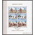 Monaco blok Europa Cept 1979 gestempeld