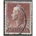 Australia 1957 SG282d 1/7d Red-Brown Fine Used ...