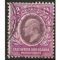 East Africa & Uganda Prot 1907 SG38 12c Dull & ...