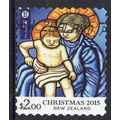 New Zealand 2015 Christmas - Stained Glass -Mad...