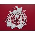 6 x Tattered Lace Die Cuts Pumpkin