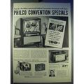 1956 Philco Television Ad - Convention Specials