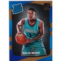 2017-18 Donruss Rated Rookie 190 Malik Monk RC ...