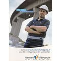 Nantes Metropole France Postcard unused VGC