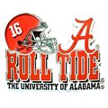 Alabama Crimson Tide Helmet Fridge Magnet