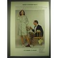 1974 Tanner Shirtdress Ad - Smart is the word f...