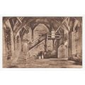 Banqueting Hall Stokesay Castle Postcard Shrops...