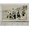 Original photo of a family on the beach