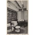 RMS Saxonia First Class Clock Library Post Mail...
