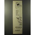1953 Avianca Airlines Ad - Daily from New York to Colombia.. shortest route