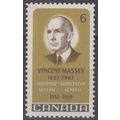 ZAYIX Canada 491 MNH Vincent Massey Governor Ge...