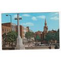 The Market Place Aylesbury Postcard Buckinghams...