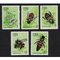 Caribic Bees Apiculture 5v 1971 MNH SG#1859-1863