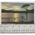 1974 postcard Sunset Lake Windermere