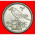 Ⰶ BIRD (1958-1973): NORWAY ★ 25 ORE 1967! OLAV ...
