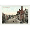 Surrey FARNHAM Castle Street Postcard by Valent...