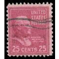 Used 829 25c William McKinley Barely Clears M08095