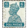 INDIA, King George VI, Imperial Crown of India,...