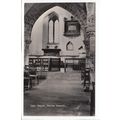 Lady Chapel Burton Dassett Postcard RP Warwickshire