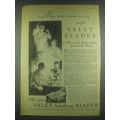 1930 Valet Auto-Strop Blades Ad - Men Who Know ...