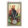 St. Francis of Assisi Medal Necklace with a Lam...