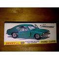 Dinky No165 Ford Capri - Replica / Repro Box