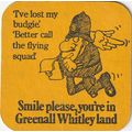 BEER MAT - GREENALL WHITLEY BREWERY - BEER BELO...