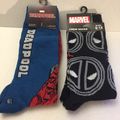 NEW Marvel Deadpool Unisex Crew Socks Size 6-12...