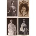 Queen Mary Alexandra 4x Rotary Tucks Old Real P...