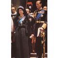 Queen Elizabeth II with Pope John in 1961 Postcard