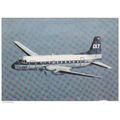 DLT Hawker Siddeley HS748 Aircraft Postcard (A1...