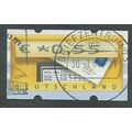 GER €0.55 'DEUTSCHLAND' MACHINE LABEL (EBID43-295)