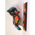 VINTAGE ' TIN ' WOODPECKER ( Zhoumuniao) 1980's