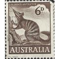 AUSTRALIA, MAMMAL, Numbat, brown 1960, 6d
