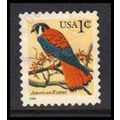 Used 2477 1c American Kestrel Fine W4717