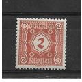 Austria.D511 2k Brown.Mounted Mint.Aug22