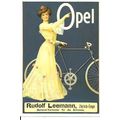 Advertising OPEL Cycles Postcard (Photoglob 1843)
