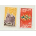 France Scott #1340 To 1341, Europa From 1972, MNH